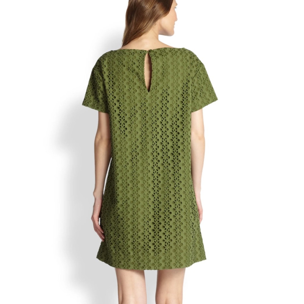 KATE SPADE Havana Eyelet Shift Dress - Picture 2 of 7